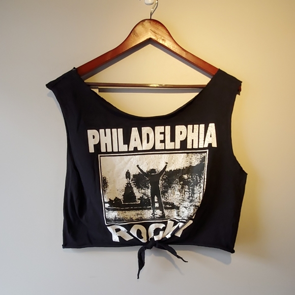 Tops - Vtg Rocky crop